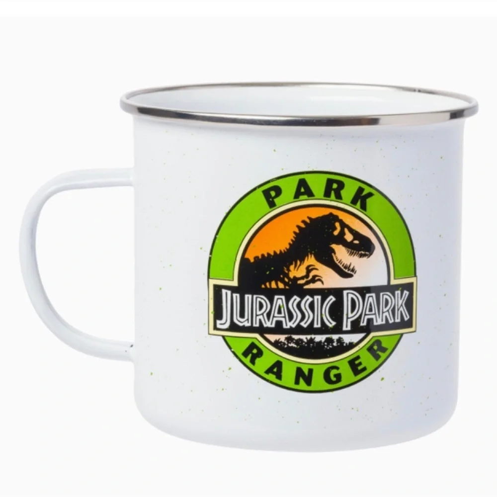 Jurassic Park Ranger Enamel Camper Mug